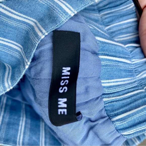 Miss Me Striped Wide Leg Pants - Picture 5 of 5